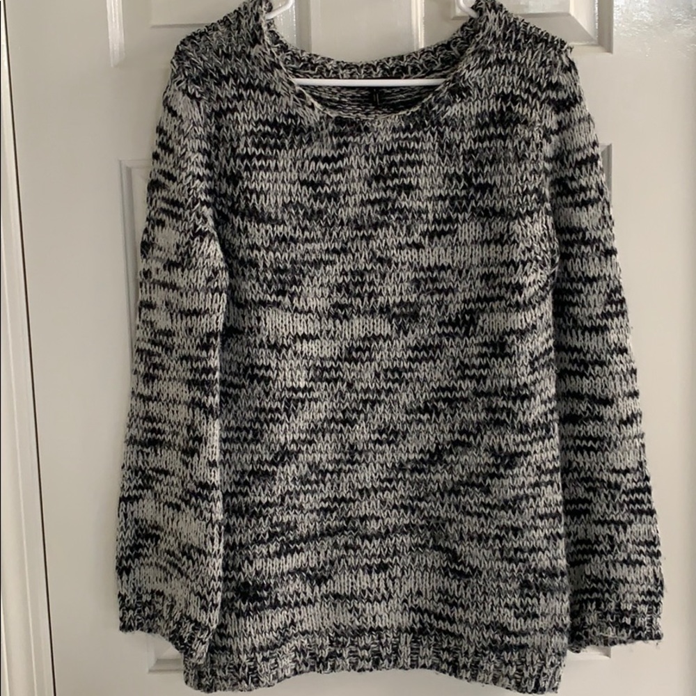 Maje Scoop Neck Knit Sweater